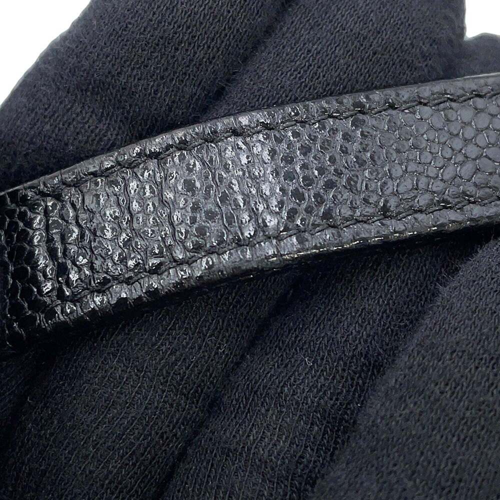CHANEL Authentic Black Caviar Leather Logo Wallet - Picture 16 of 16